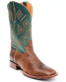 New Arrivals Cody James Men's Maximo Western Performance Boots - Broad Square Toe | Brown