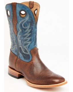 New Arrivals Cody James Men's Searcy Western Boots - Broad Square Toe | Blue