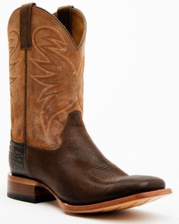 New Arrivals Cody James Men's McBride Western Boots - Broad Square Toe | Brown