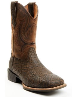 New Arrivals Cody James Men's Force Western Boots - Broad Square Toe | Brown
