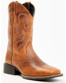 New Arrivals Cody James Men's Ace Performance Western Boots - Broad Square Toe | Brown