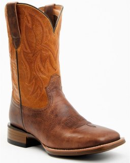 New Arrivals Cody James Men's Hoverfly Western Performance Boots - Broad Square Toe | Brown