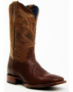New Arrivals Cody James Men's Blue Collection Western Performance Boots - Broad Square Toe | Brown