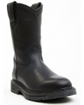 New Arrivals Cody James Men's Uniform Western Work Boots - Soft Toe | Black