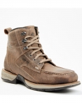 New Arrivals Cody James Men's Xero Lite Lace-Up Moc Work Boots - Composite Toe | Bark
