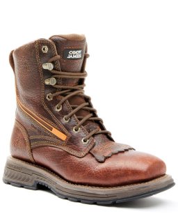 New Arrivals Cody James Men's 8" ASE7 Disruptor Work Boots - Nano Composite Toe | Brown
