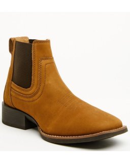 New Arrivals Cody James Men's Ace Chelsea Boots - Broad Square Toe | Brown
