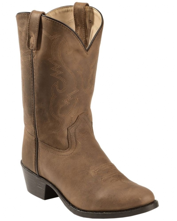 New Arrivals Cody James Boys' Western Boots - Round Toe | Brown