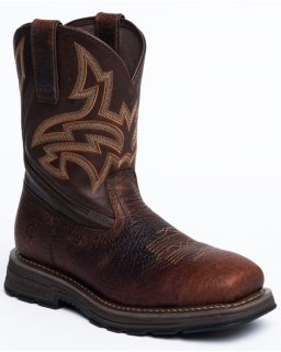 New Arrivals Cody James Men's ASE7 Disruptor Western Work Boots - Nano Composite Toe | Brown