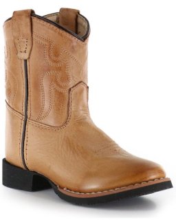 New Arrivals Cody James Toddler's Showdown Round Toe Western Boots | Tan