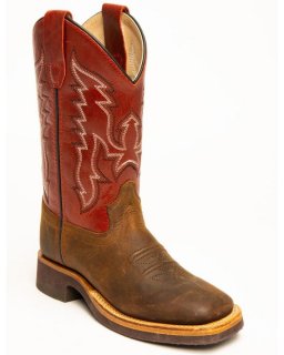New Arrivals Cody James Boys' Western Boots - Broad Square Toe | Brown