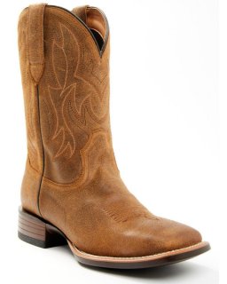 New Arrivals Cody James Men's Hoverfly Western Performance Boots - Broad Square Toe | Coffee