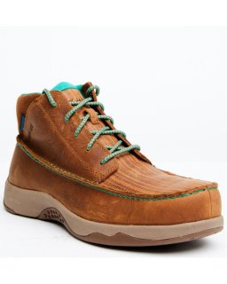 New Arrivals Cody James Men's Sport Blutcher Tyche Casual Lace-Up Work Boot - Composite Toe | Tan