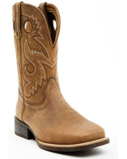 New Arrivals Cody James Cush Core Men's Honcho Performance Western Boots - Broad Square Toe | Tan