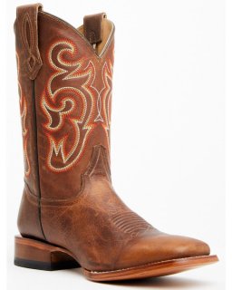 New Arrivals Cody James Men's Lynx Western Boots - Broad Square Toe | Brown