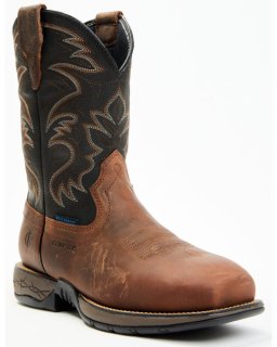 New Arrivals Cody James Men's Xero Gravity Lite Waterproof Pull-On Work Boots - Composite Toe | Black