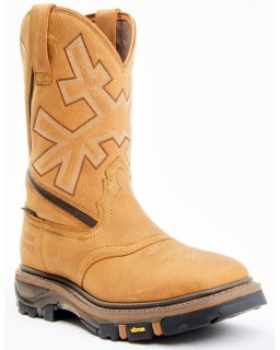 New Arrivals Cody James Men's Decimator ASE7 Western Work Boots - Soft Toe | Brown