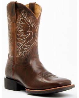 New Arrivals Cody James Men's Xero Gravity Unit Outsole Western Performance Boots - Broad Square Toe | Brown