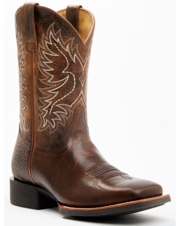 New Arrivals Cody James Men's Xero Gravity Unit Outsole Western Performance Boots - Broad Square Toe | Brown