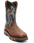 New Arrivals Cody James Men's Decimator Western Work Boots - Composite Toe | Brown