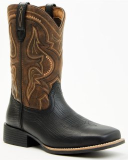New Arrivals Cody James Cush Core Men's Maverick Performance Western Boots - Broad Square Toe | Black