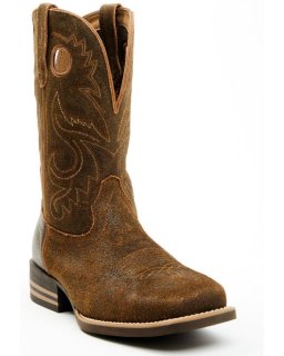 New Arrivals Cody James Cush Core Men's Honcho Performance Western Boots - Broad Square Toe | Brown