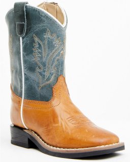 New Arrivals Cody James Toddler Boys' Western Boots - Square Toe | Brown