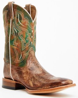 New Arrivals Cody James Men's Road Western Boots - Broad Square Toe | Brown