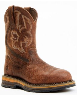 New Arrivals Cody James Men's Disrupter AAA Tyche Crunch Time Waterproof Work Boots - Composite Toe | Red