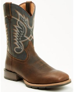 New Arrivals Cody James Men's Ranger Performance Western Boots - Broad Square Toe | Blue