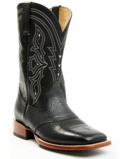 New Arrivals Cody James Men's Ashland Western Boots - Broad Square Toe | Black