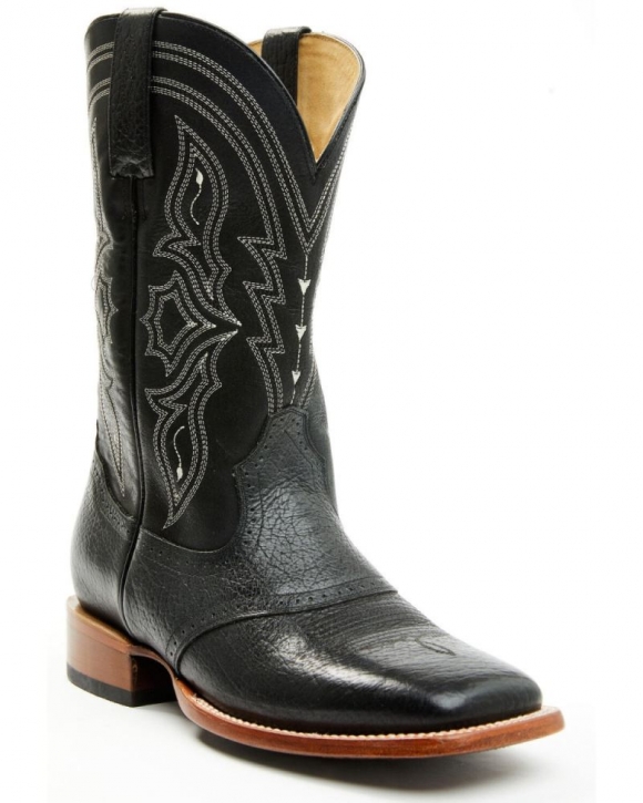 New Arrivals Cody James Men's Ashland Western Boots - Broad Square Toe | Black