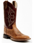 New Arrivals Cody James Boys' Ames Tonal Western Boots - Broad Square Toe | Brown
