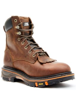 New Arrivals Cody James Men's 8" Decimator Work Boots - Soft Toe | Brown