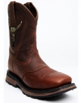New Arrivals Cody James Men's 10" Disruptor Western Work Boots - Soft Toe | Brown