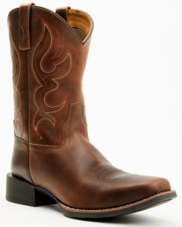 New Arrivals Cody James Men's Ace Ridge Performance Western Boots - Square Toe | Brown