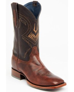 New Arrivals Cody James Men's Blue Collection Western Performance Boots - Broad Square Toe | Honey