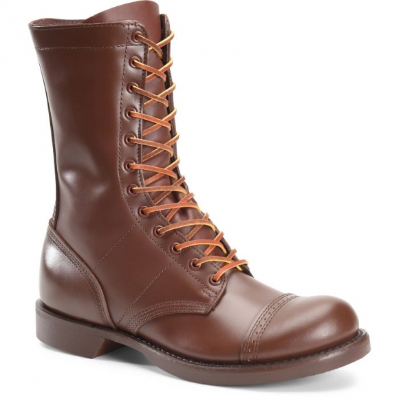 WOMEN'S CORCORAN CANADA OUTLET HISTORIC 10" SOFT TOE JUMP BOOT-Dark Brown | STYLISH OUTLET