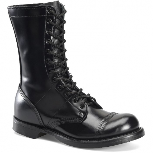 MEN'S CORCORAN CANADA OUTLET ORIGINAL 10" SOFT TOE JUMP BOOT-Black | STYLISH OUTLET