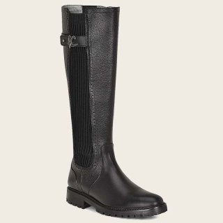 Cuadra Women's High Boot Black Bovine Leather Boot