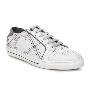 Cuadra Women's White Leather Sneakers