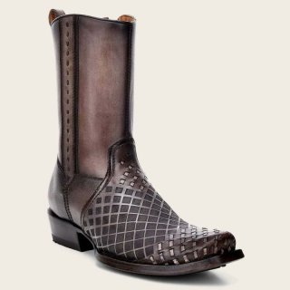 Cuadra Men's Engraved Oxford Leather Boot