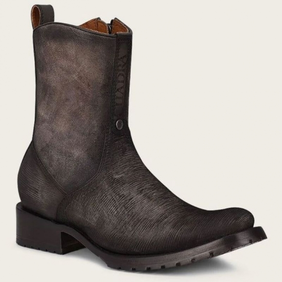 Cuadra Men's Hand-Painted Honey Leather Urban Boot-Bovine - Grey