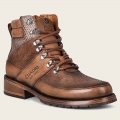 Cuadra Men's Engraved Honey Leather Urban Boot