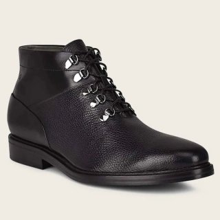 Cuadra Men's Black Deer Leather Urban Bootie