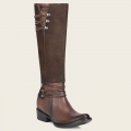 Cuadra Women's Brown Boot With Suede Tube