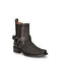 Cuadra Men's Urban Hand-Painted Black Shark Leather Boot