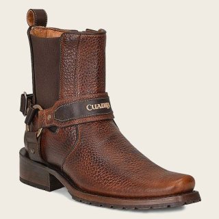 Cuadra Men's Urban Hand-Painted Honey Leather Boot