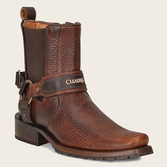 Cuadra Men's Urban Hand-Painted Honey Leather Boot