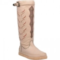 DINGO WOMEN'S MOHAWK SUEDE MOCCASIN-NATURAL | CANADA OUTLET